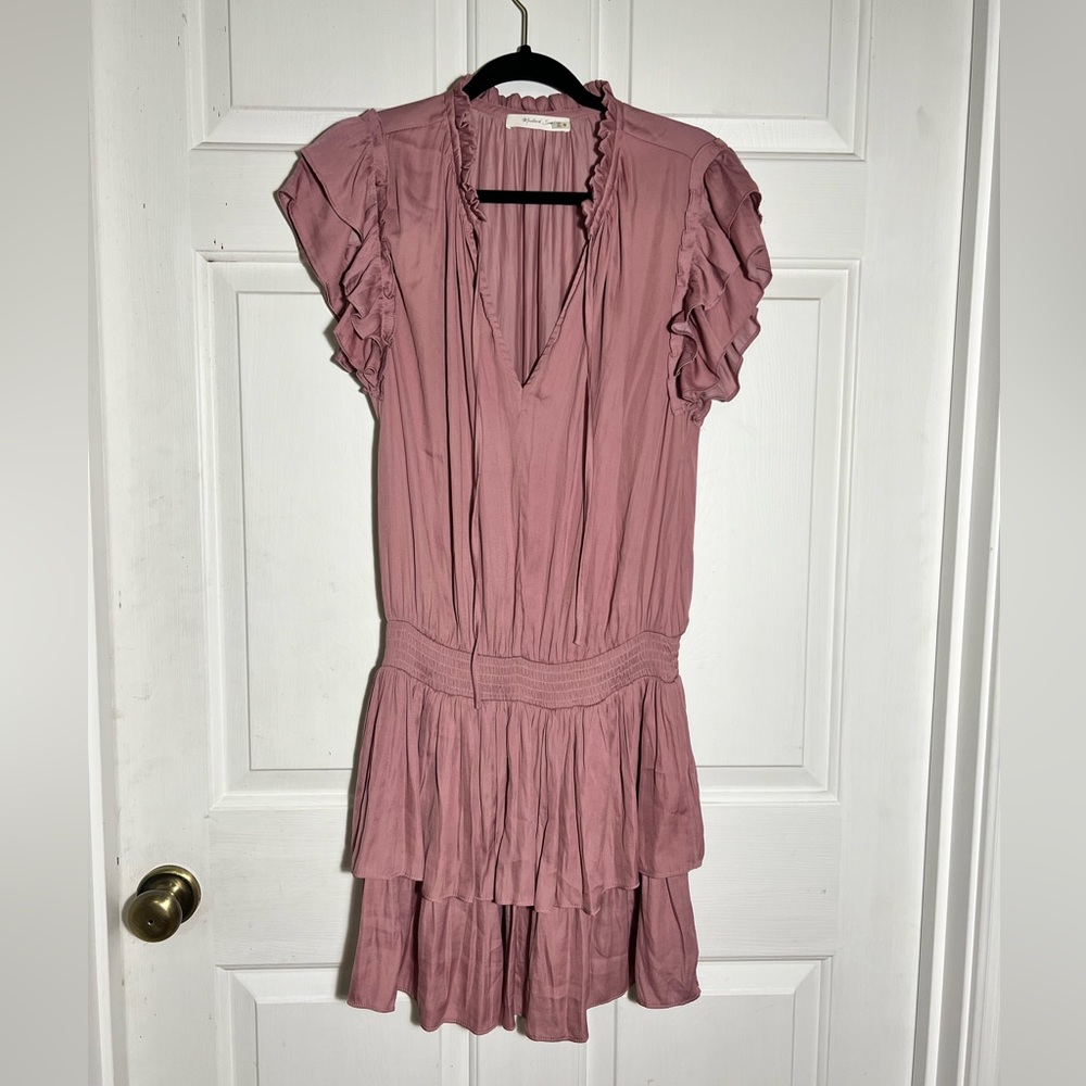 Pink Ruffle Dress